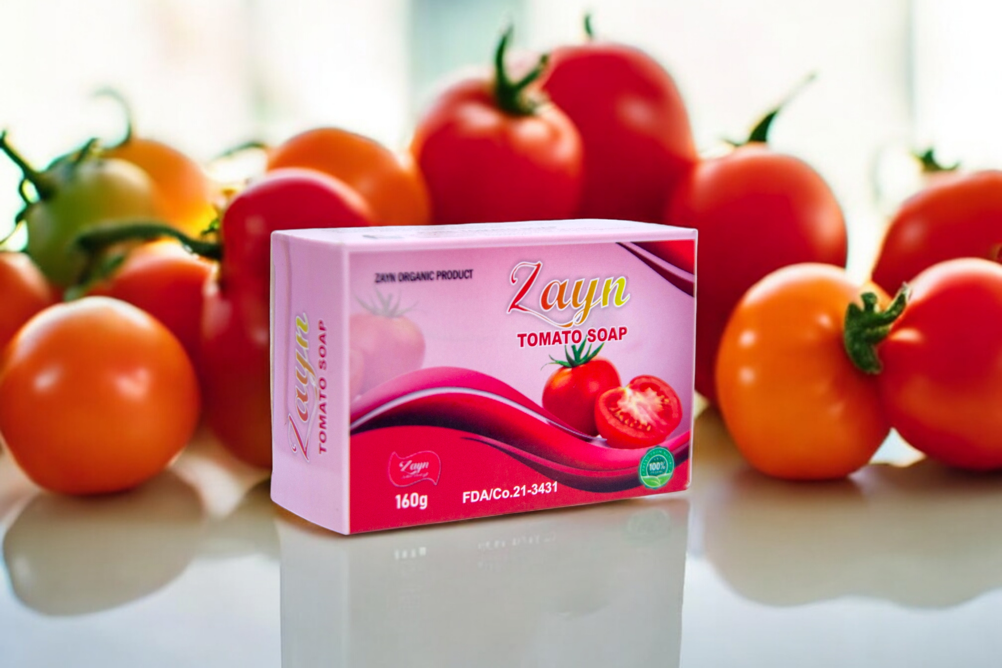 Zayn Pure Tomato Soap (max)-160g