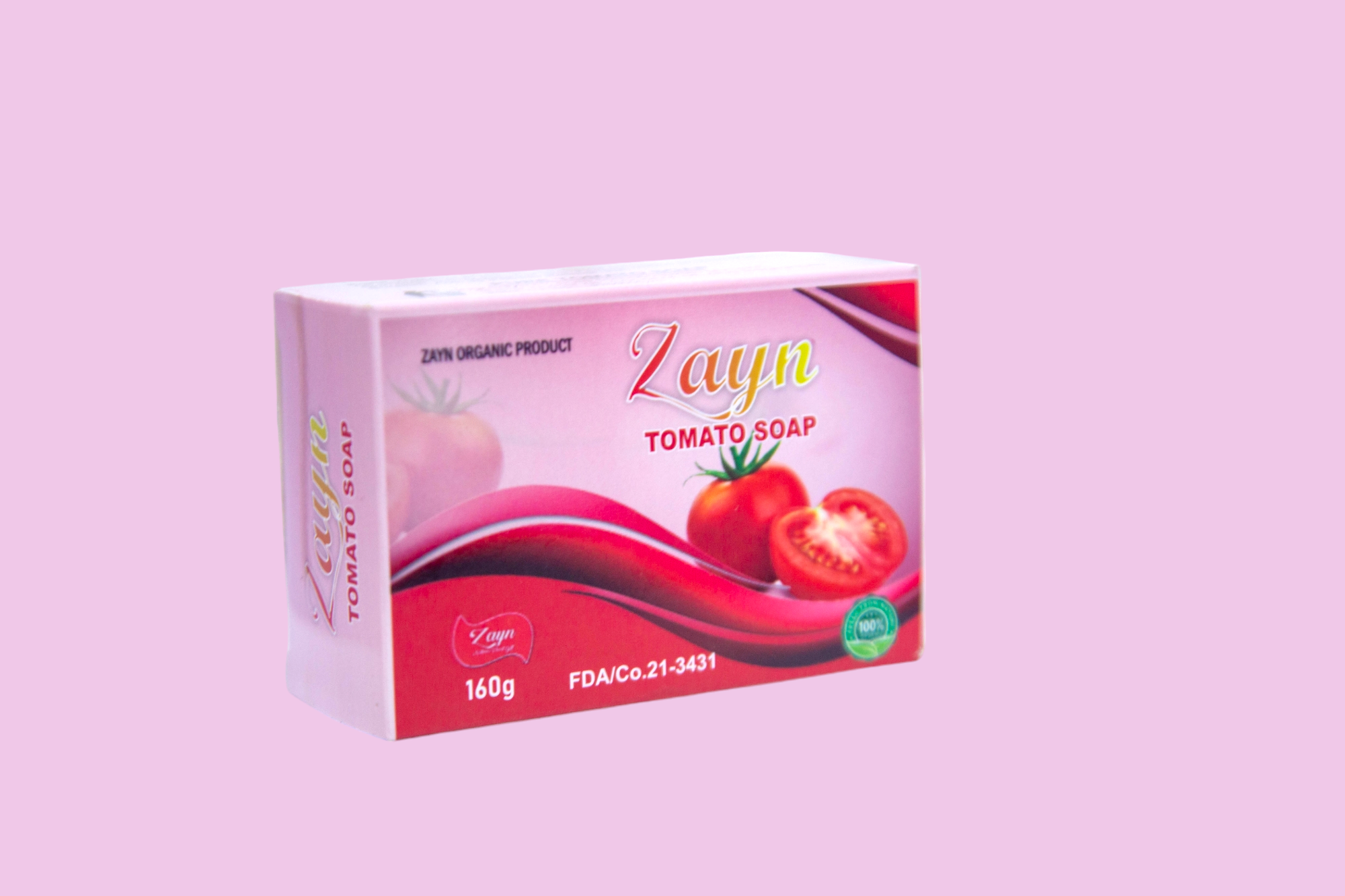 Zayn Pure Tomato Soap (max)-160g - Image 5