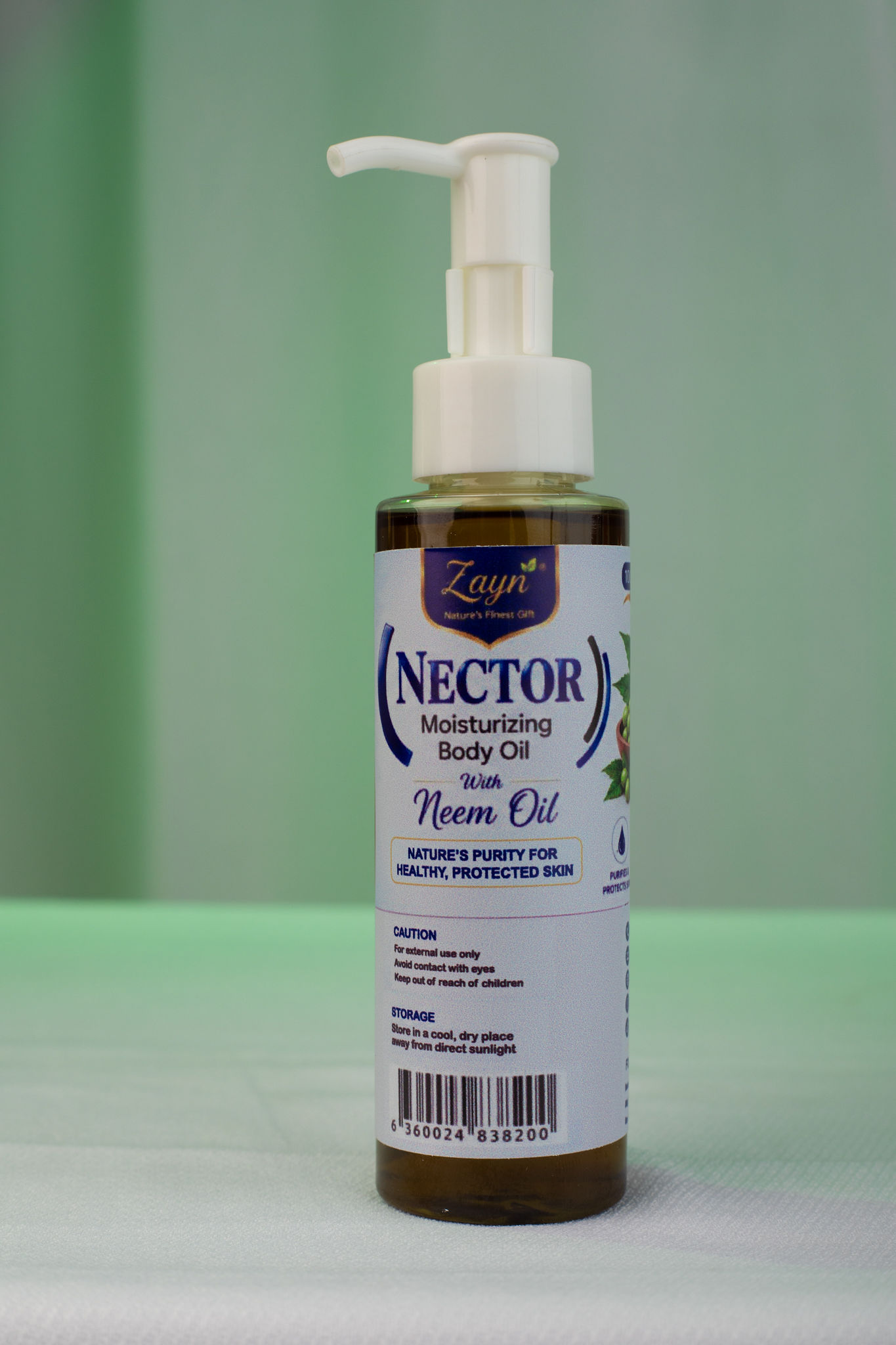 Nector Neem Oil & Shea Butter Elixir-100ml - Image 5