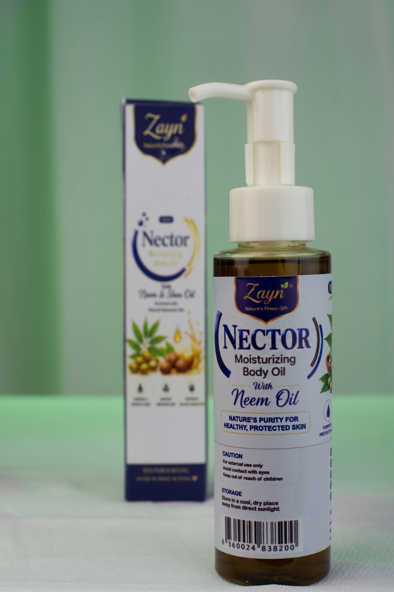 Nector Neem Oil & Shea Butter Elixir-100ml - Image 4