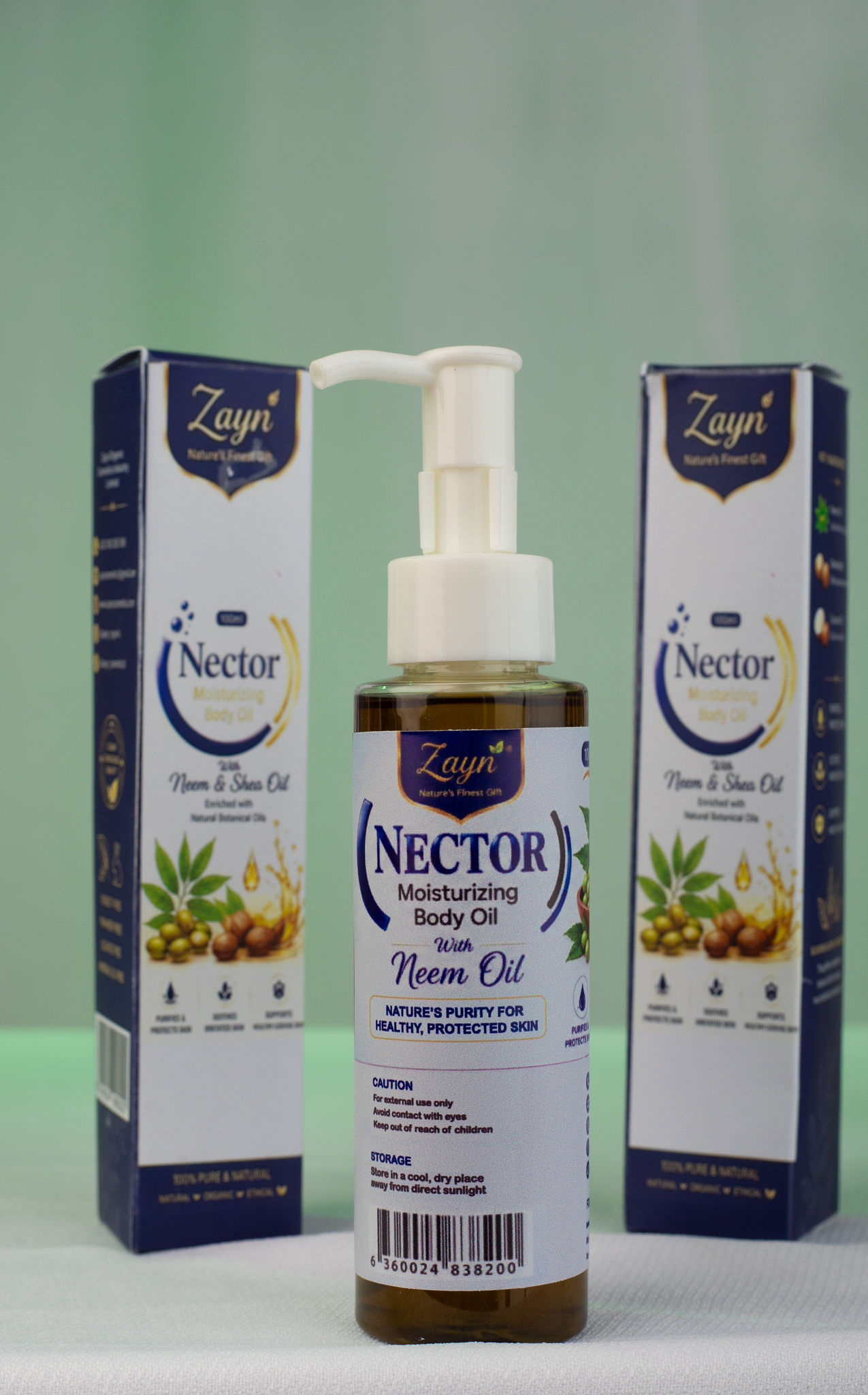 Nector Neem Oil & Shea Butter Elixir-100ml