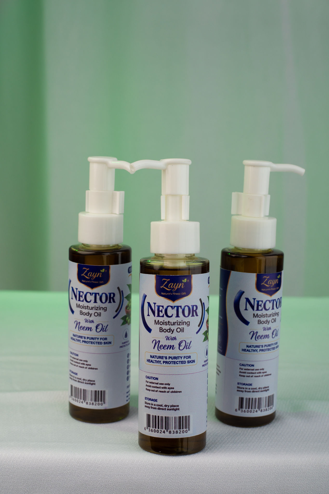 Nector Neem Oil & Shea Butter Elixir-100ml - Image 2