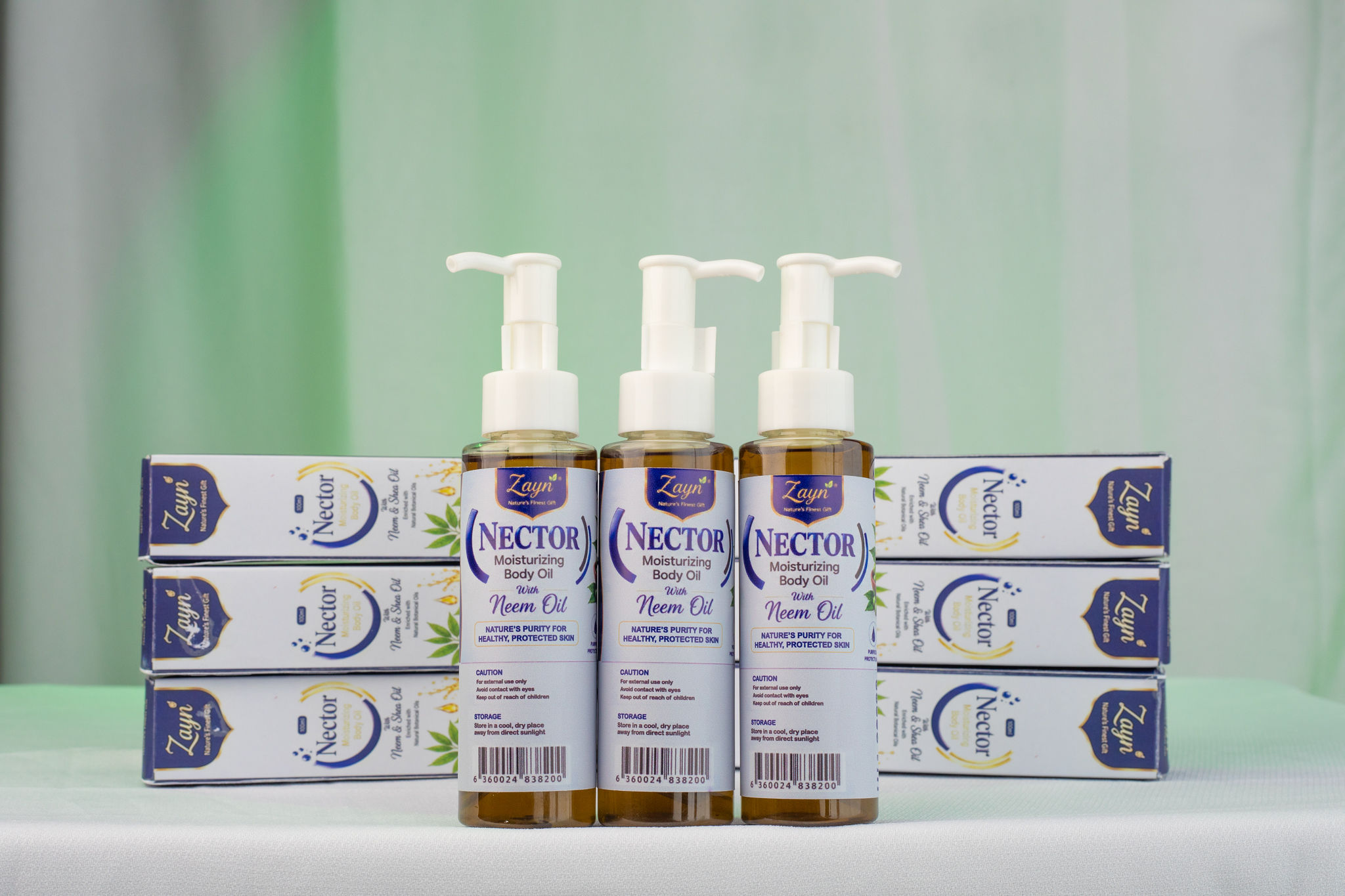 Nector Neem Oil & Shea Butter Elixir-100ml - Image 7